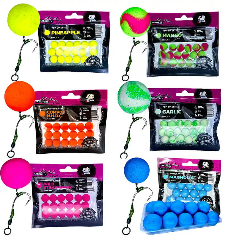 Boilie LK BAITS Pop Up Extra - Prémiová kvalita