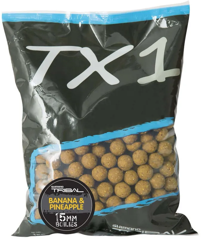 Boilies SHIMANO TX1 Banana & Pineapple, 1kg | Mezi nejprodávanějšími