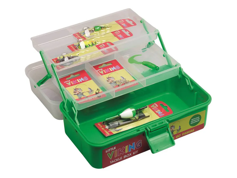 Premium | Kufřík LITTLE VIKING Tackle Box Kit Green