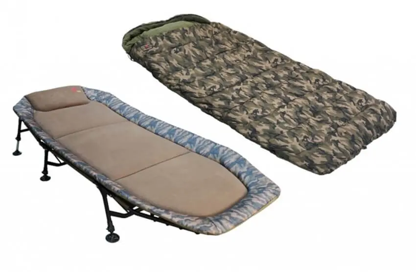 Lehátko ZFISH Shadow Camo Bedchair + spací vak | Lze objednat