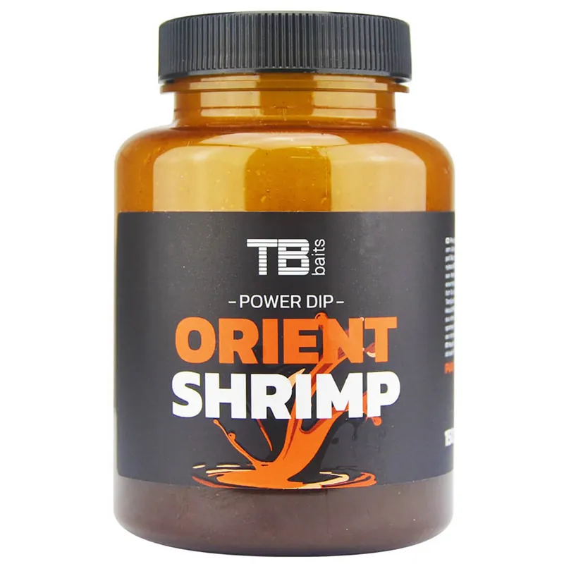 Dip TB Baits Power Dip, Orient Shrimp, 150 ml - Téměř vyprodáno