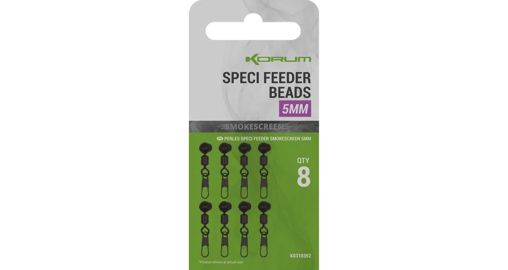 Korum Průjezd Smokescreen Speci Feeder Beads 5mm, 8ks | Sleva