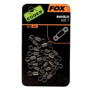 FOX - obratlíky Edges Swivels - Velmi populární