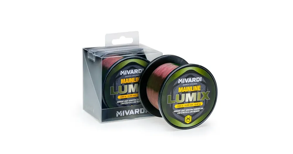 Špičkový produkt - Mivardi Lumix Mainline 0,255 mm 1200 m