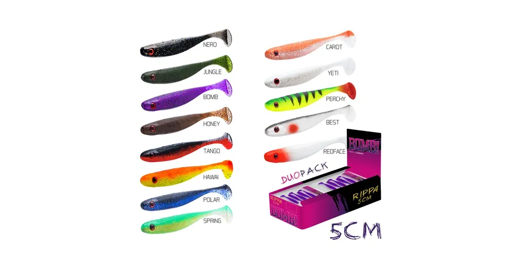 Do košíku - Umělá nástraha BOMB! Rippa / 5ks 5cm/BEST