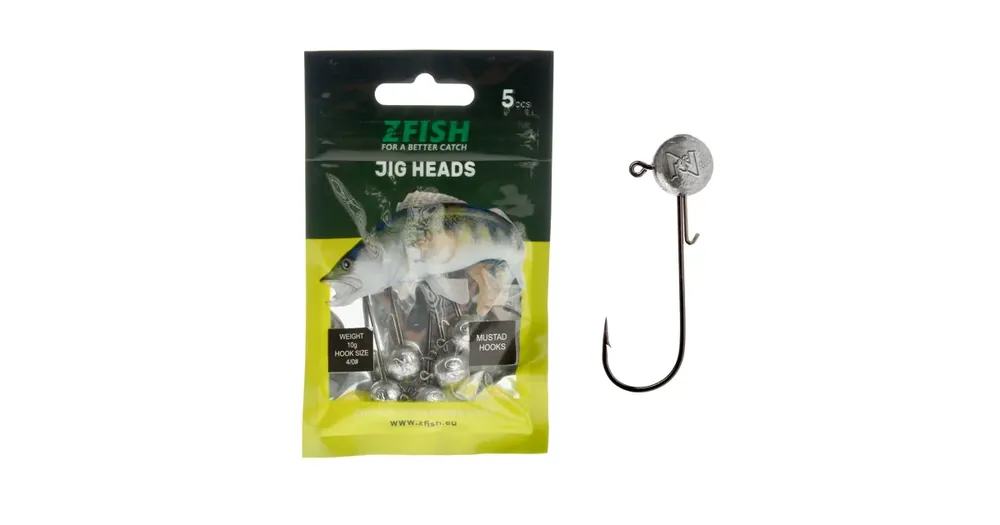 Zfish Jig Head Premium - 5 ks, Gramáž, 20g - Bezpečná platba