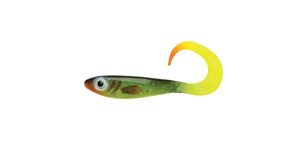 Prémiová kvalita - MCPERCH CURLY SVARTZONKER 8CM