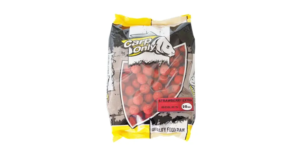 STRAWBERRY EXTRA BOILIES 20MM 1KG - Mezi nejprodávanějšími