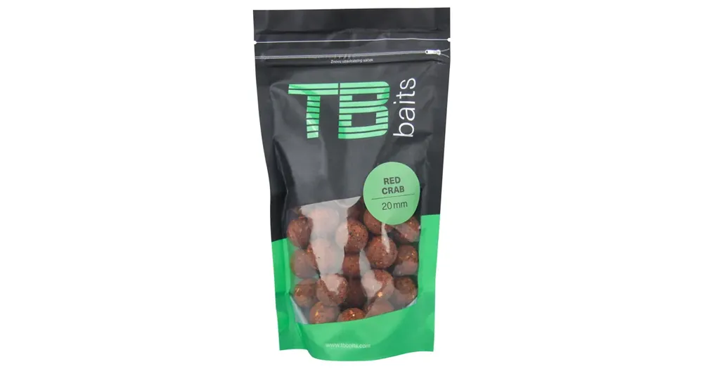 Kupte dnes - TB Baits Boilie Red Crab - 250 g 20 mm