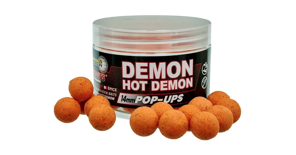 Starbaits Boilies POP UP Hot Demon 50g - Bezpečný nákup