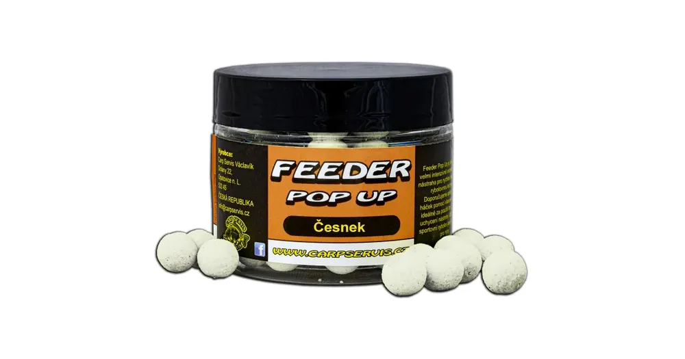 Carpservis Feeder Pop Up - 30 g/9 mm/Česnek | Špičková kvalita