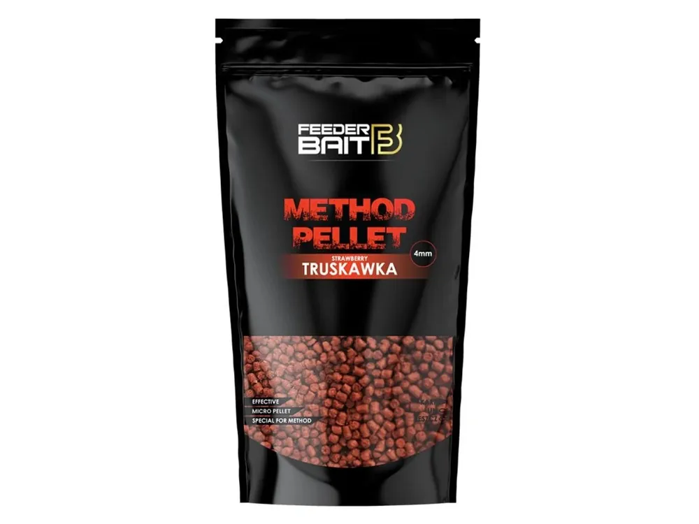 FeederBait Pelety Method Pellet 4mm 800g | Speciální nabídka