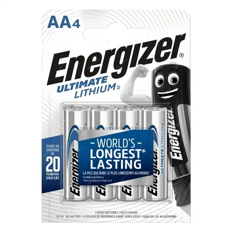 Energizer Lithiové baterie Ultimate Lithium AA 4ks | Cenový hit