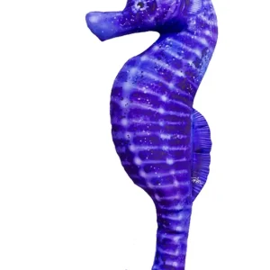 Poslední příležitost - Gaby Polštář Mořský koník mini - Modrý 40 cm