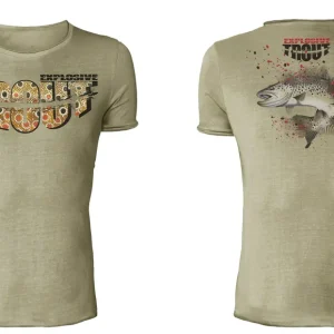 Hotspot Design Tričko Vintage Explosive Trout | Kupte dnes