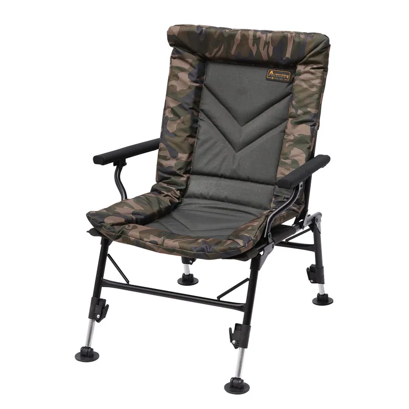 Prologic Křeslo Avenger Comfort Camo Chair W/Armrests & Covers | Právě uvedeno na trh