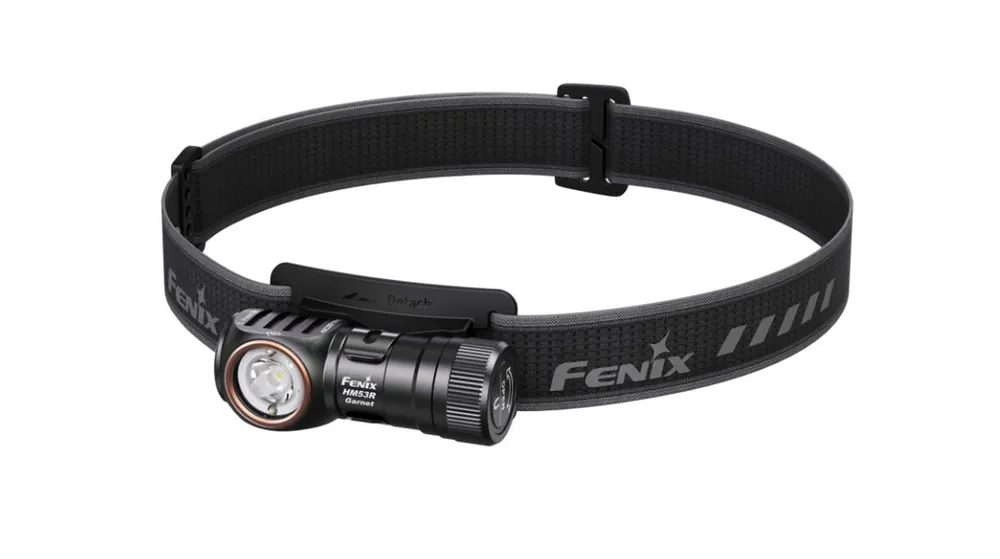 Vysoká kvalita - Fenix Čelovka HM53R Garnet černá