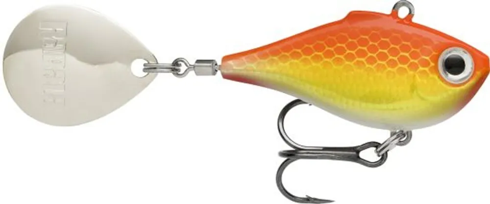 Rapala Tail Spinner Rippin‘ Spin Gold Fluorescent Red - Koupit nyní