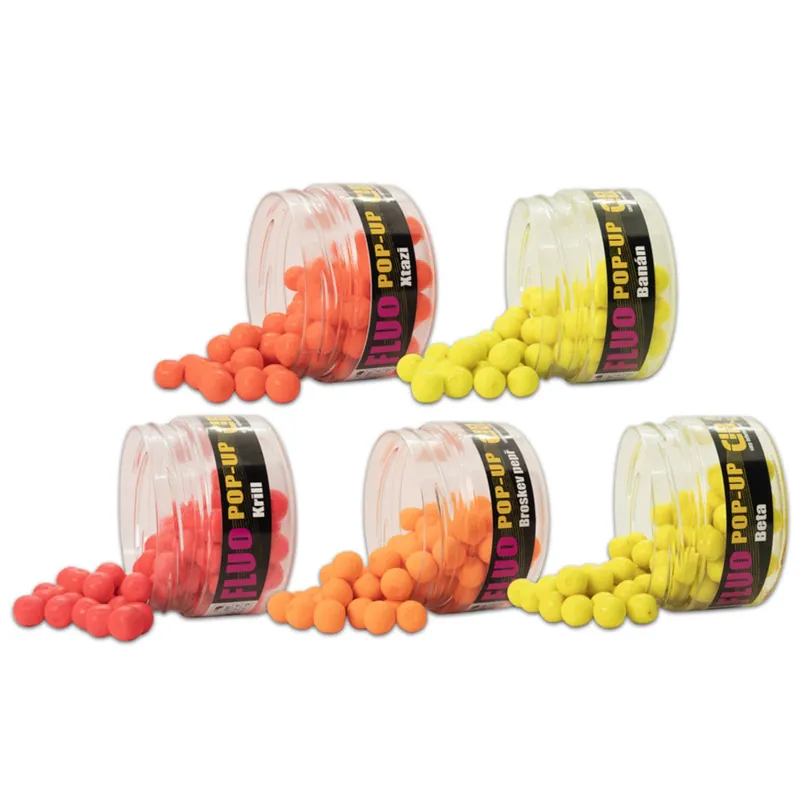 Zbývá jen pár kusů | Carp Inferno Pop-up Boilies Fluo 12mm 200ml