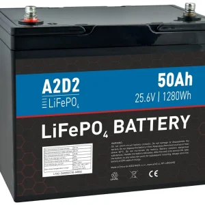 A2D2 Baterie LiFePO4 25,6V 50Ah M8 | Oblíbený produkt