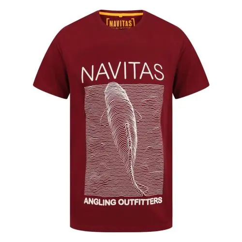 Prémiová kvalita | Navitas Tričko Joy Tee Burgundy Velikost 3XL