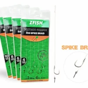 ZFISH Návazec Method Feeder Rig Spike Braid vel.6 | Neváhejte
