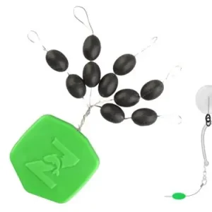 Téměř vyprodáno - ZFISH Korálky Tungsten Oval Beads