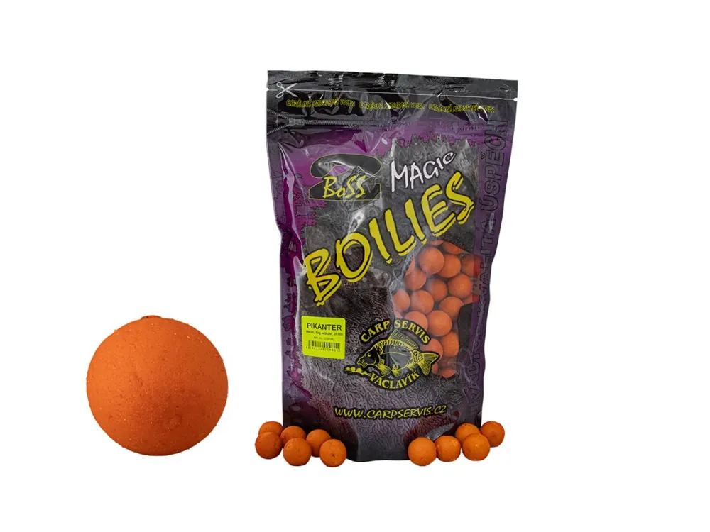 Boilies Boss2 MAGIC - 1 kg/20 mm/Pikanter | Objednejte dnes