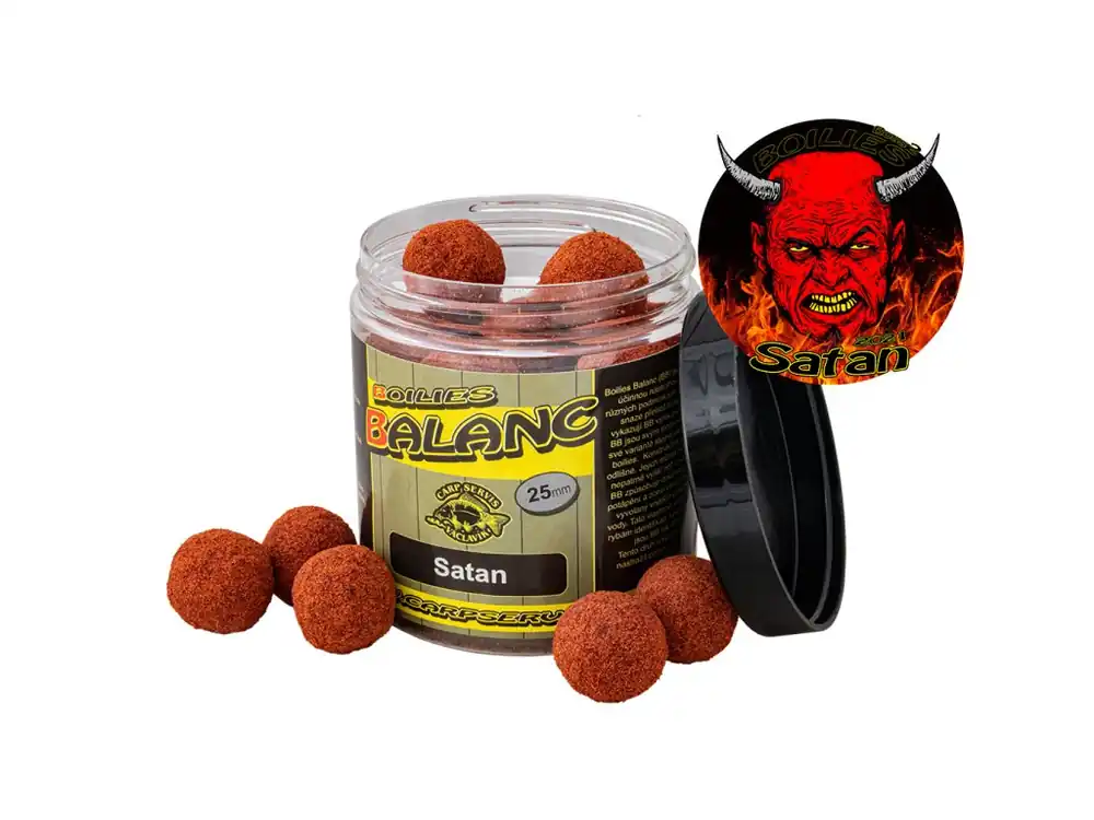 Boilies Balanc - 120 g/25 mm/Satan | Novinka