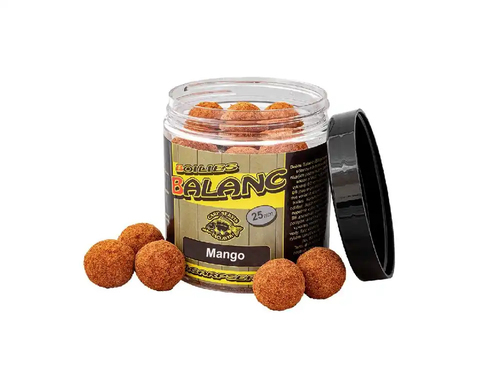 Výborné hodnocení - Boilies Balanc - 120 g/25 mm/Mango