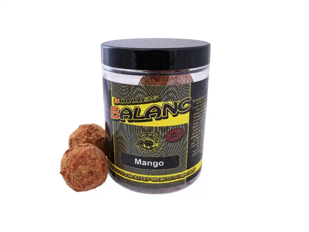 Boilies Balanc - 120 g/30 mm/Mango | Akce končí brzy