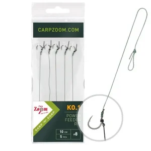 Návazec FC Power Feeder Rig KO.1 - 5 ks/10 cm/0,18 mm/vel.6 - Populární