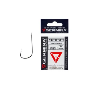 Germina HÁČKY SODE NICKEL 10ks - vel. 4 | Poslední kusy