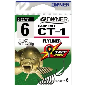 Háček Owner CT-1 s očkem, bal. 5ks, vel.2 | Vysoká kvalita