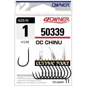 Háček Owner OC CHINU s lopatkou, bal. 15ks, vel.7 - Outlet