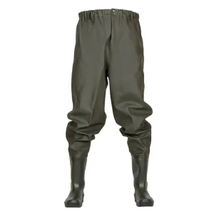 PROS - Brodící kalhoty STANDARD SP03 dark olive, vel. 45 - Končí brzy