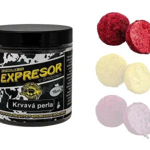 Expresor v dvojobalu - 150 g/16 mm/Krvavá perla | Populární