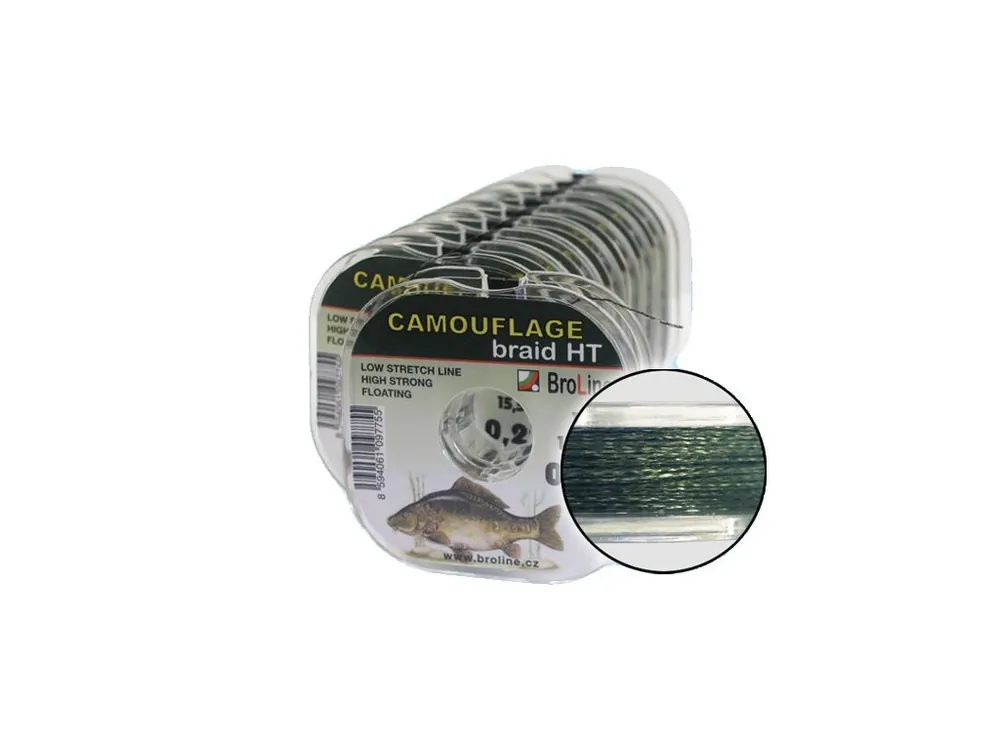 Kvalitní produkt | Camouflage Braid - 10 m/0,22 mm/15,5 kg