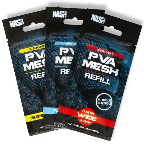 Náhradní PVA Punčocha Nash Webcast PVA Refill 5m | Akce