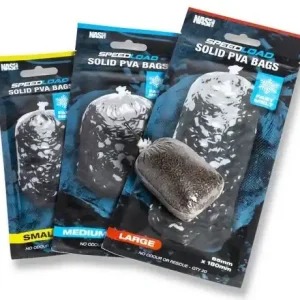 20ks - PVA Sáčky Nash Speedload Solid PVA Bag Fast Melt Small - Poslední kus