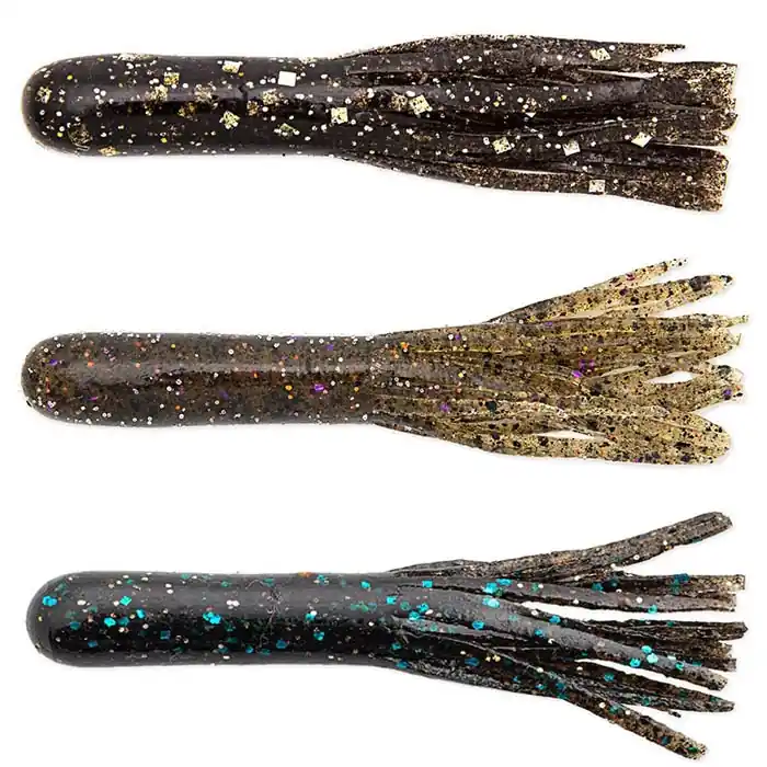 10ks - Gumová Nástraha Gitzit TS Tubes 2,5" 6,5cm 3,1gr Leech Purple FLK. - Premium