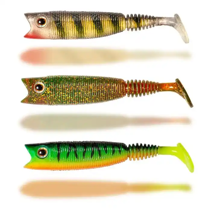 4ks - Gumová Nástraha Quantum Wackelarsch 9cm 6gr Firetiger | Přidat do košíku