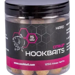 Snížená cena | Boilies Nash Citruz Hard Hookbaits 15mm 125gr