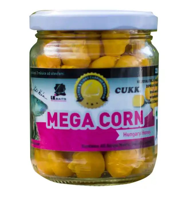 Premium - Obří Kukuřice LK Baits Mega Corn 220ml Hungary Honey