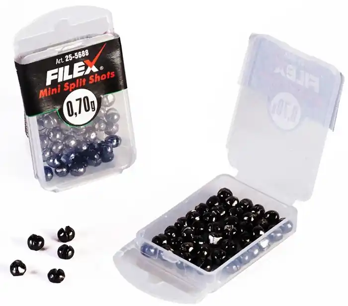 Broky Fil Fishing Mini Split Shots 0,45gr | Už jen pár kusů