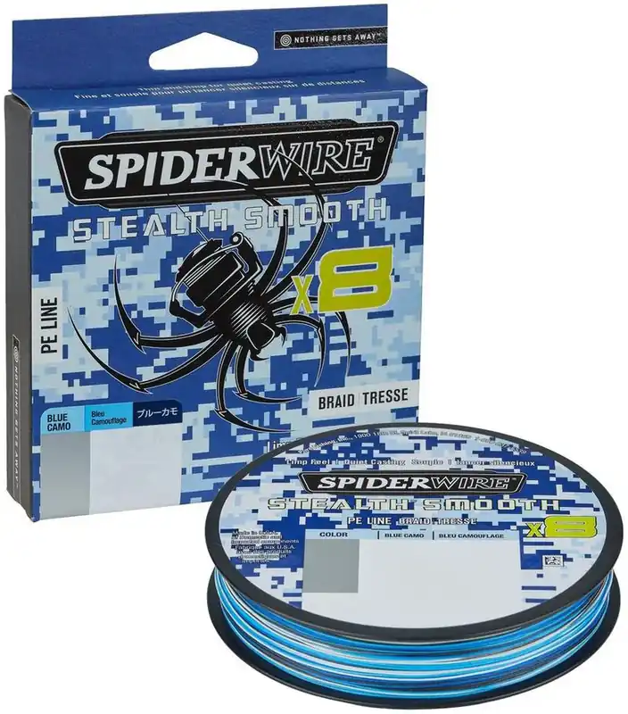 Objednejte nyní | Pletená Šňůra Spiderwire Stealth Smooth8 Modrá Camo