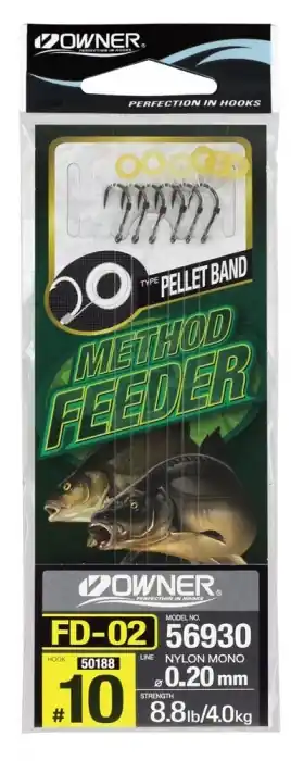 6ks - Návazec Owner Method Feeder FD-02 Velikost 14 - Nejprodávanější