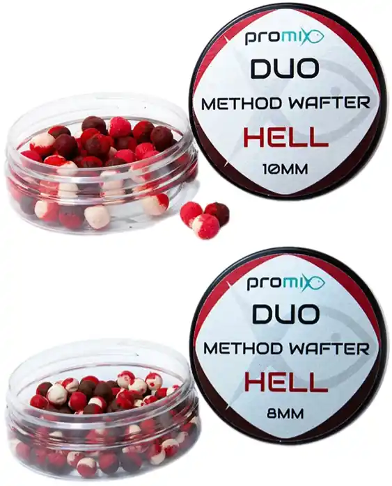Boilies Promix Duoi Method Wafter SQUID 10mm 18gr | Novinka v sortimentu
