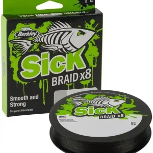 Šňůra Berkley Sick Braid x8 Black 0,19mm 18kg 150m - Bezpečná platba