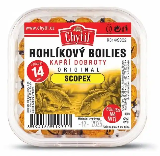 Rohlíkový Boilies Chytil 14mm 32gr Perník | Výhodná cena